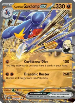 Cynthia's Garchomp ex, Destined Rivals 104