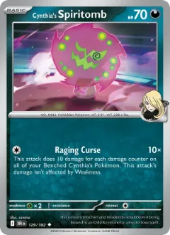 Cynthia's Spiritomb, Destined Rivals 129